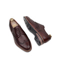 Keith - Men's Oxblood Milled Leather Goodyear Welted Bespoke Derby