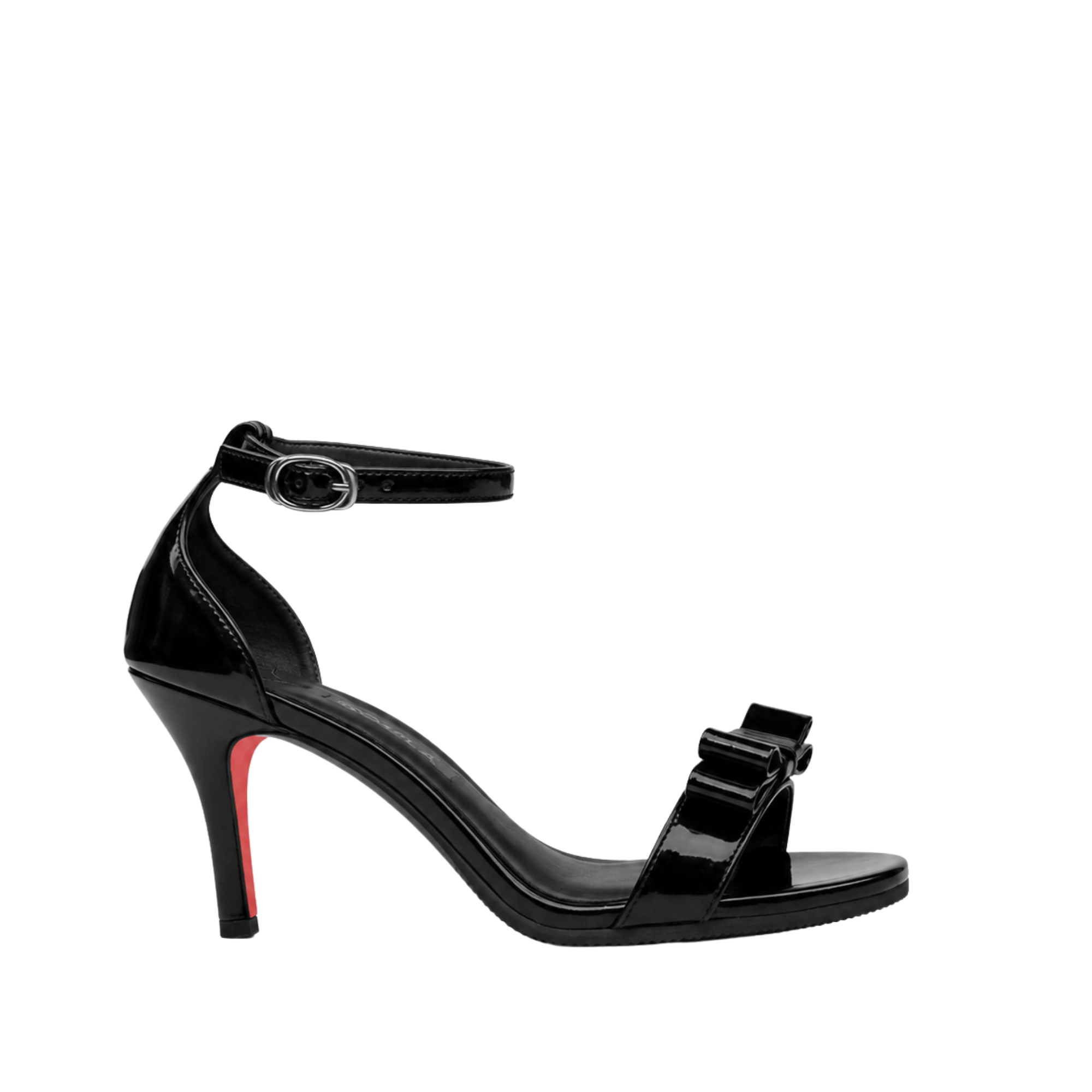Gemma - Women's Black 90mm Heels