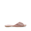 Amber - Women's Light Pink Rhinestone Slipper