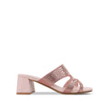 Jada - Women's Pink Hand Set Crystals 50mm Heels