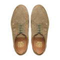 Yoshi - Men's Camel Kid Suede Derby Shoe