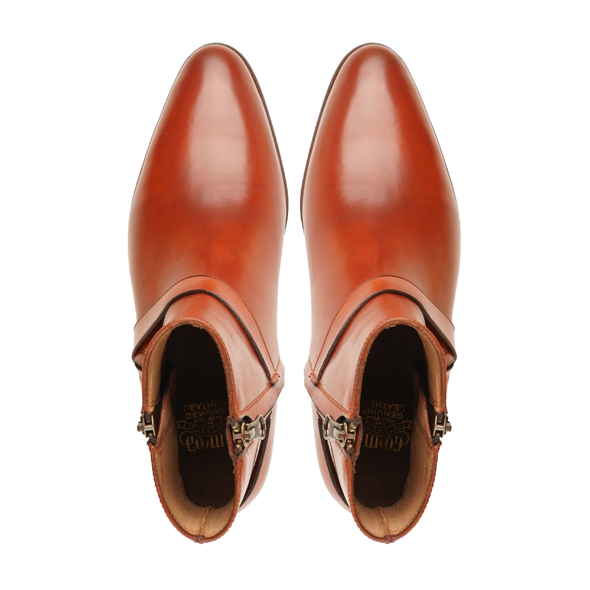 Akina - Men's Brown Calf Leather Jodhpur Boot