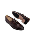 Lukas - Men's Brown Patina Calf Leather Loafer