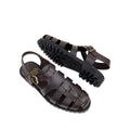 Balmo - Men's Dark Brown Calf Leather Sandal