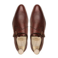 Trena - Men's Oxblood Calf Leather Single Monkstrap