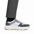 Micah - Men's White & Grey Sneaker