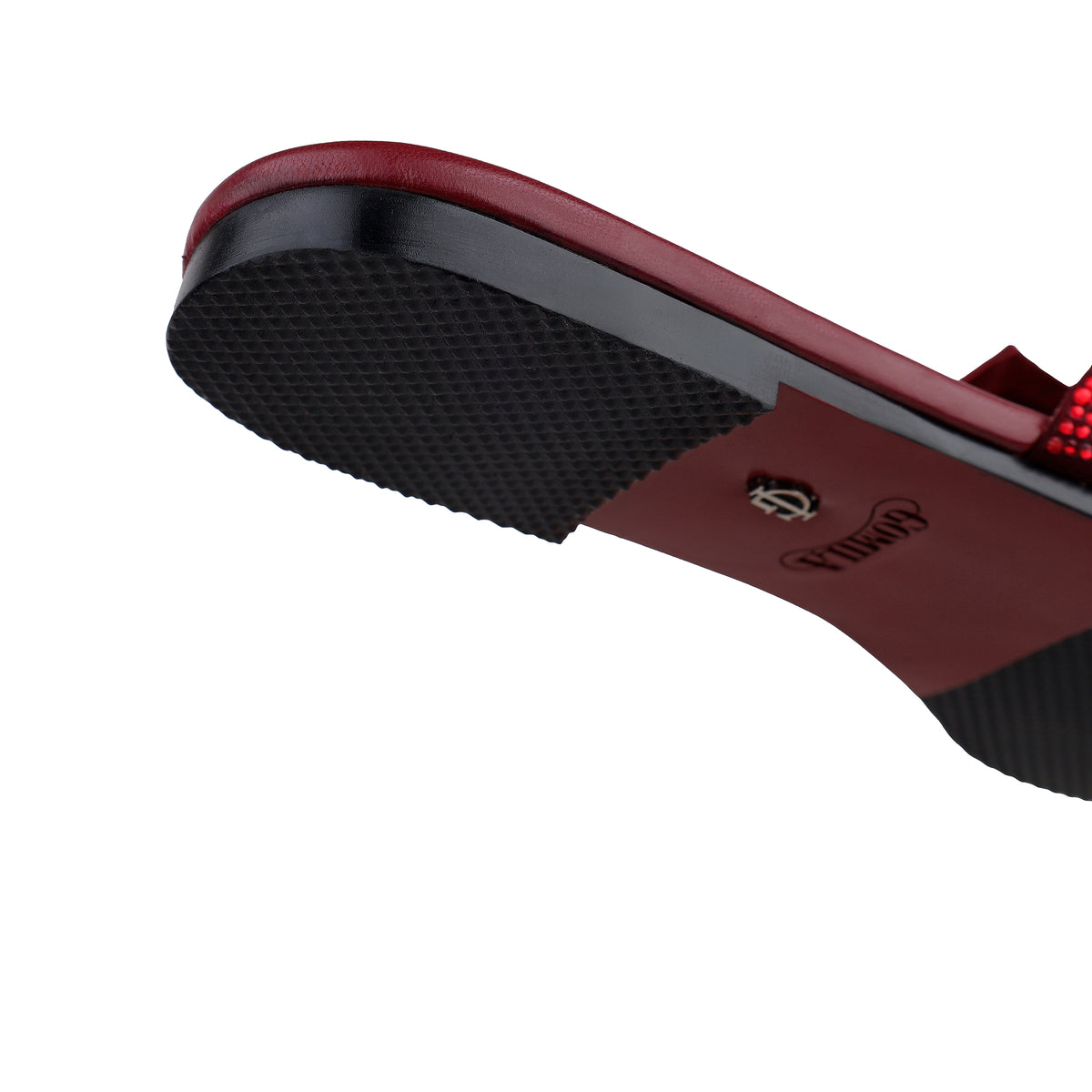 Skye - Women's Oxblood Rhinestone Slipper
