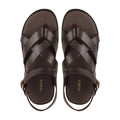 Elian - Men's Brown Calf Leather Sandal