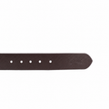 Belor - Men's Dark Brown Calf Leather Belt
