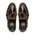 Musina - Dark Brown Box Leather Sandal
