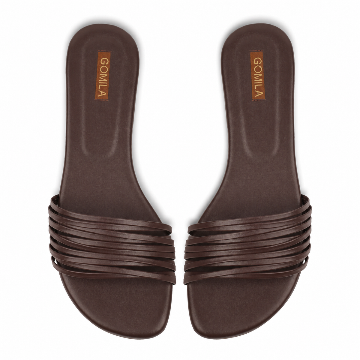 Lyra - Women's Dark Brown Slipper