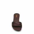 Lyra - Women's Dark Brown Slipper