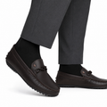 Doyle - Men's Dark Brown Calf Leather Driver