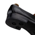 Alexis - Men's Black Sheep Skin Leather Loafer