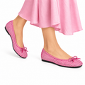 Hany - Ladies Pink Betty Suede Pump