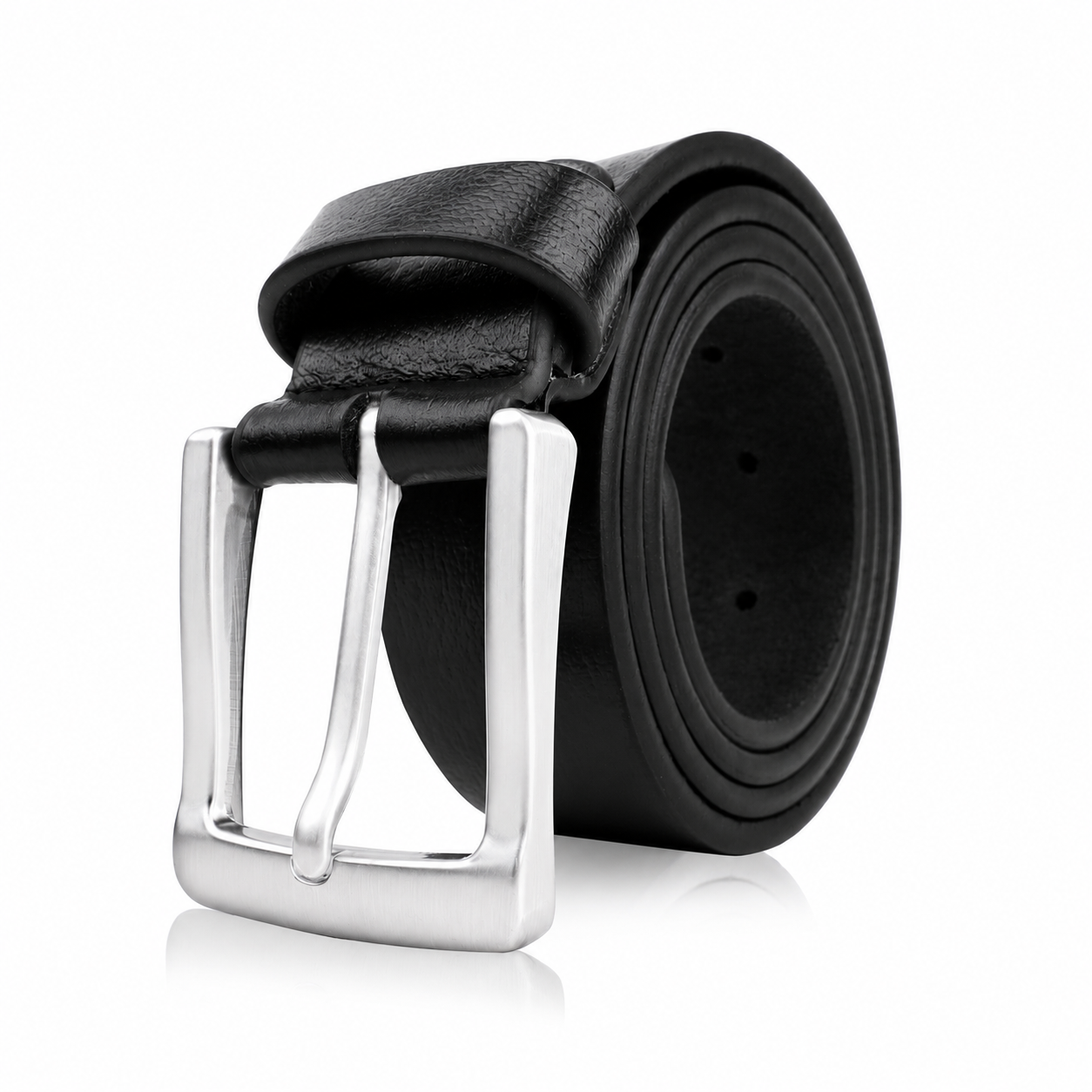 Belor - Men's Black Calf Leather Belt