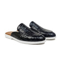 Rook - Men's Black Calf Leather Slipper
