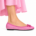 Hany - Ladies Pink Betty Suede Pump