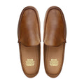 Lebanon - Men's Light Brown Calf Leather Slipper
