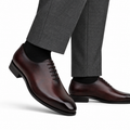 Frank - Men's Brown Calf Leather Wholecut - Goodyear Welted