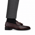 Lukas - Men's Brown Patina Calf Leather Loafer