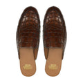 Rook - Men's Dark Brown Calf Leather Slipper