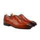 Kabe - Men's Tan Calf Leather Oxford Shoe