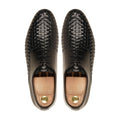 Aiken - Men's Calf and Hand Woven Calf Leather Derby Shoe