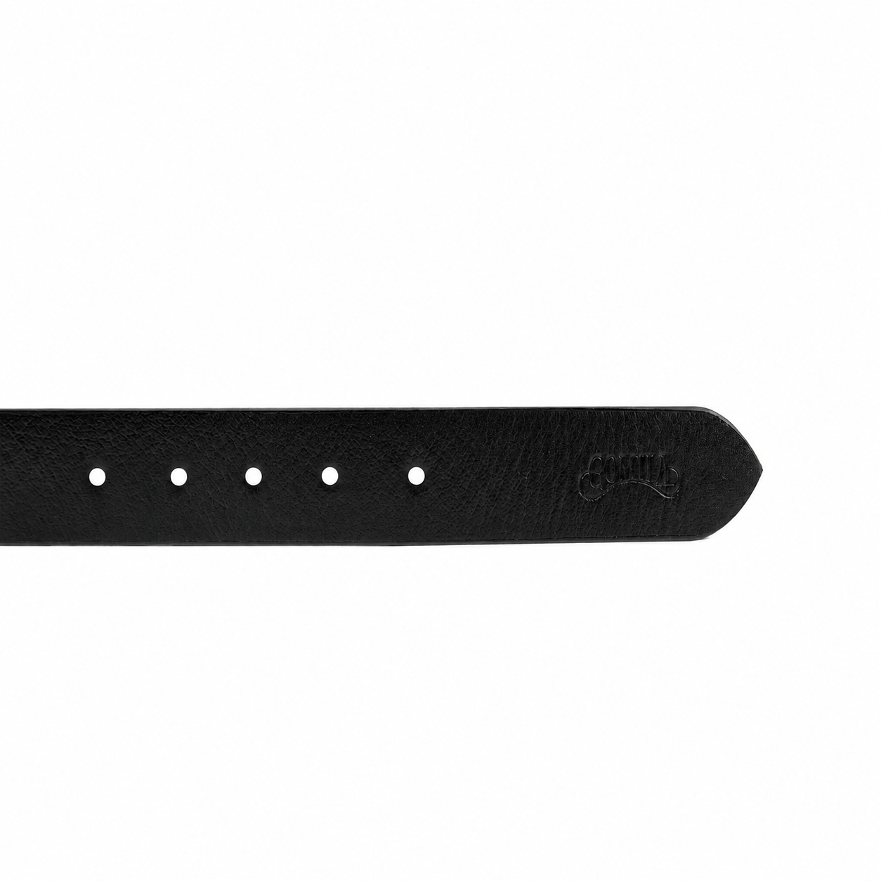 Belor - Men's Black Calf Leather Belt