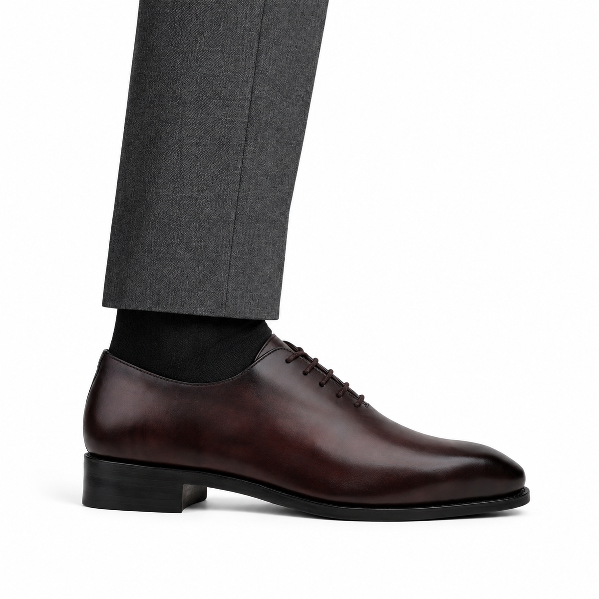 Frank - Men's Brown Calf Leather Wholecut - Goodyear Welted