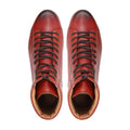 Tambo - Men's Orange Tan Pebble Grain Leather Boot
