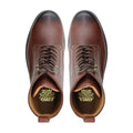 Logon - Men's Oxblood Pebble Grain Leather Boot