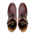 Okmok - Men's Oxblood Pebble Grain Leather Boot