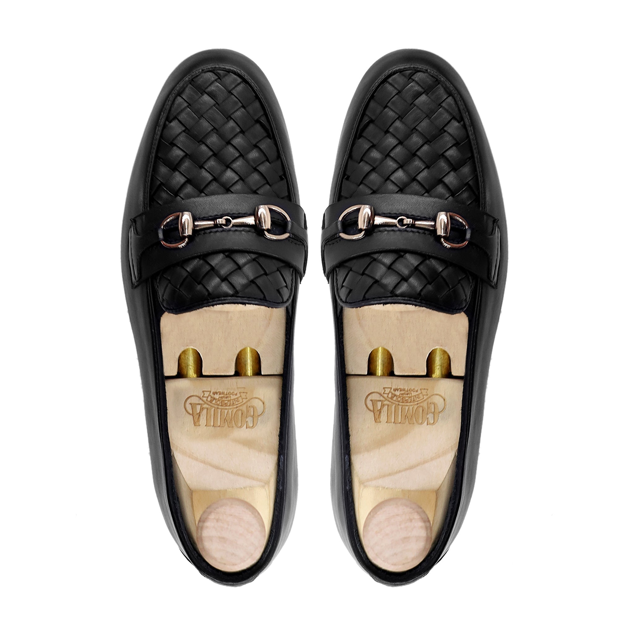 Florita - Men's Black Calf Leather Loafer