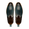 Arlen - Men's Turquoise Patina Calf Leather Chelsea Boot