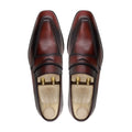 Ansley - Men's Burnished Oxblood Calf Leather Loafer