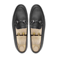 Akihiko - Men's Black Pebble Grain Leather Loafer