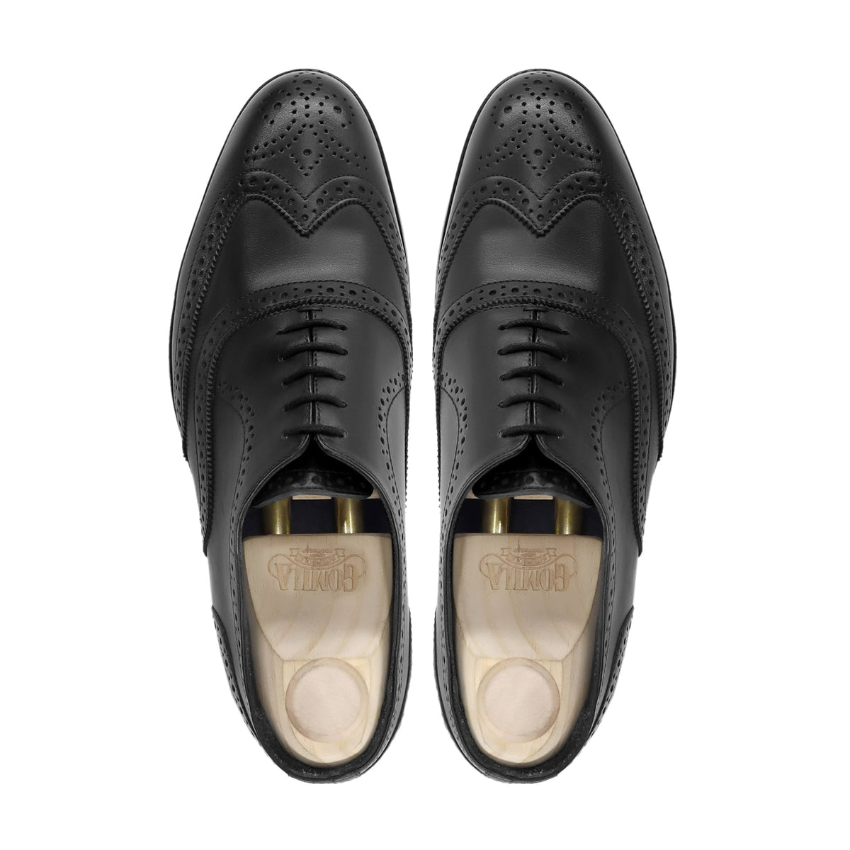 Pacific - Men's Black Calf Leather Oxford Shoe