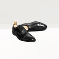 Katsu - Men's Black Box Leather High Shine Oxford Shoe