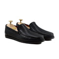 Balon - Men's Black Calf Leather Loafer Shoe