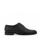 Bauska - Men's Black Pebble Grain Leather Wholecut Shoe
