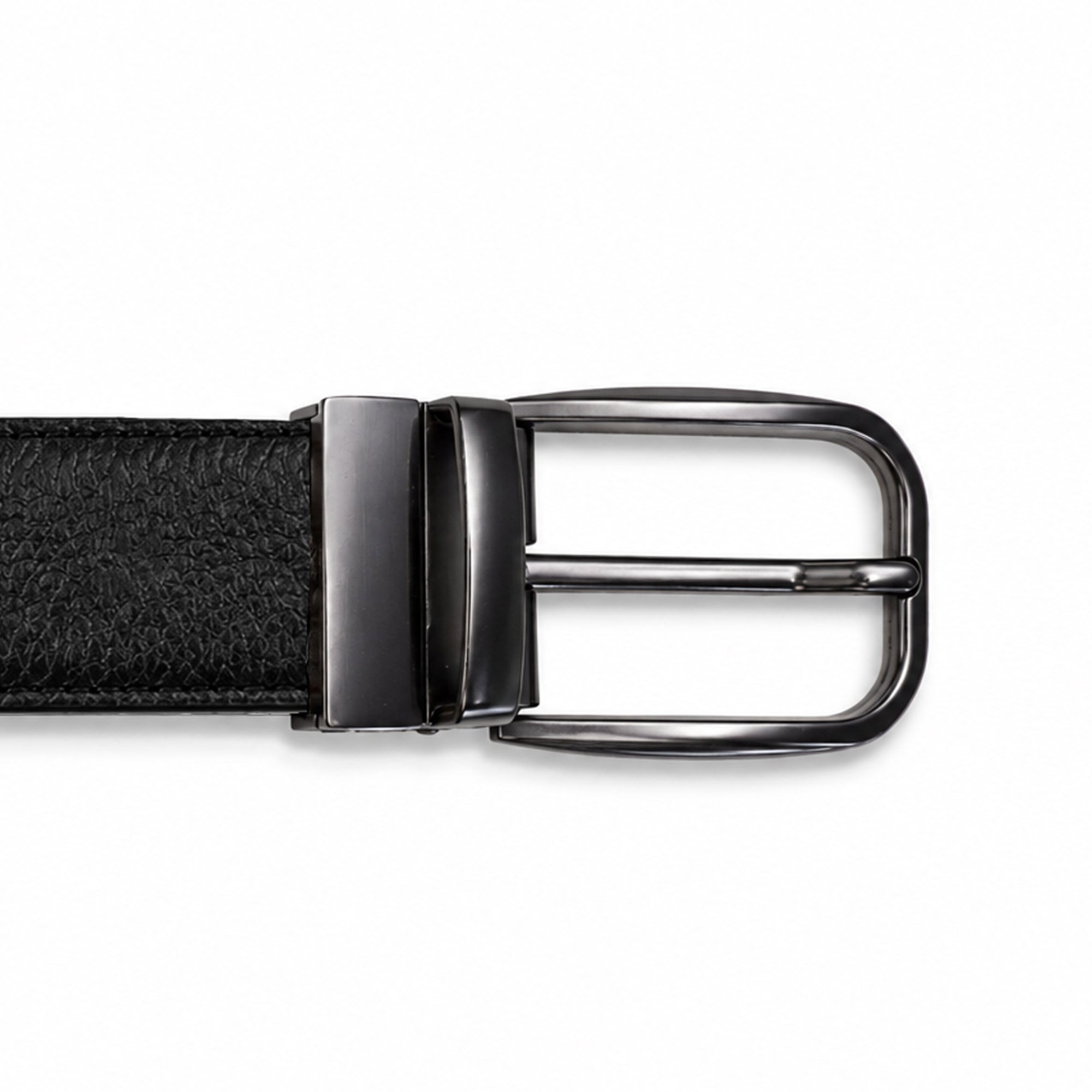 Belix - Men's Dark Brown & Black Double Sided Belt
