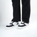Benzema - Men's White and Blue Sneaker