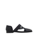 Beom - Men's Black Calf  Leather Sandal