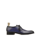 Berke - Men's Burnished Blue Calf Leather Derby Shoe