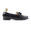 Bertha - Men's Black Box Leather High Shine Loafer