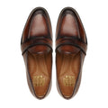 Bibai - Men's Burnished Tan Calf Leather Loafer