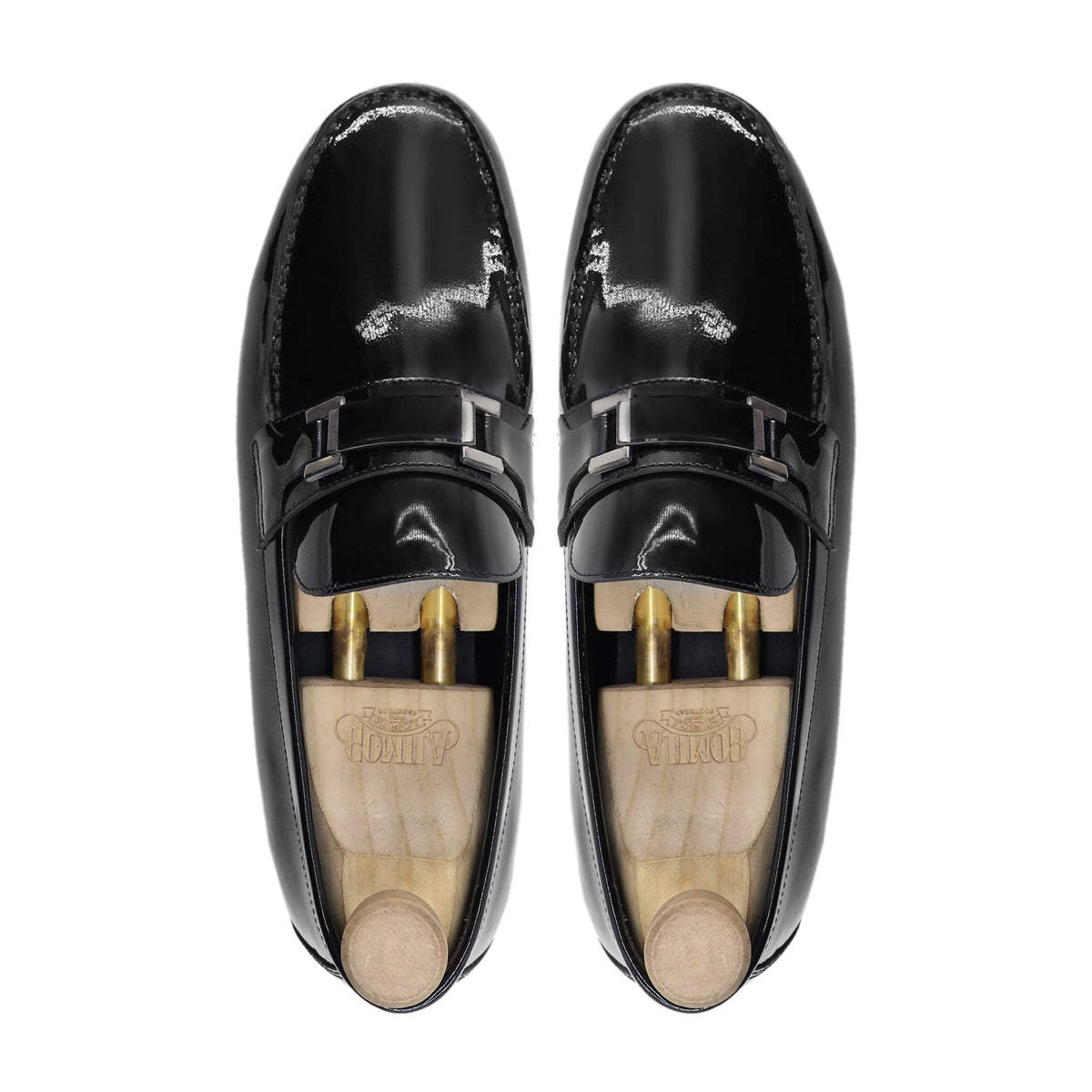 Denji - Men's Black Patent Leather Loafer