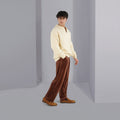 Lodzy - Men's Camel Kid Suede Loafer