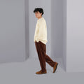 Lodzy - Men's Camel Kid Suede Loafer